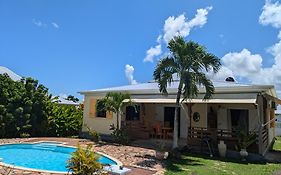 Charmante Villa Creole Climatisee, Jardin Tropical Et Piscine Prives